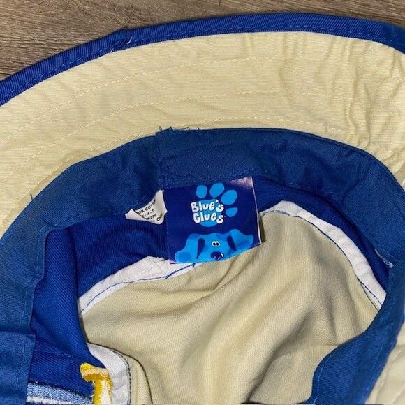 Vintage Blues Clues Handyman Bucket Hat NWT 2000 Carpenter Khaki - Picture 4 of 6